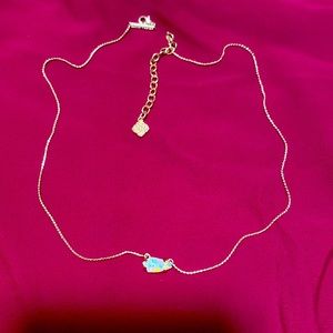 Kendra Scott opal pendant choker